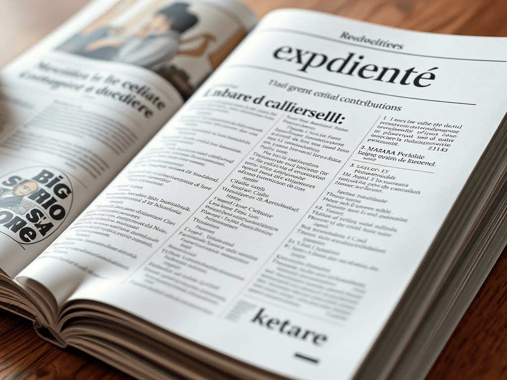 Expediente de uma&nbsp;publicação