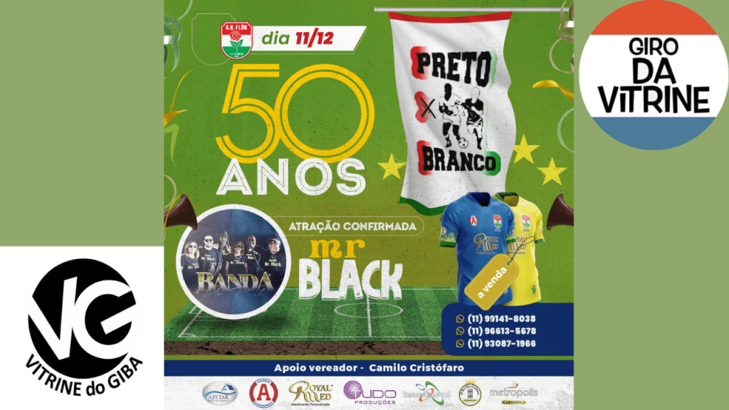 Preto x Branco chega em sua 50&nbsp;edição