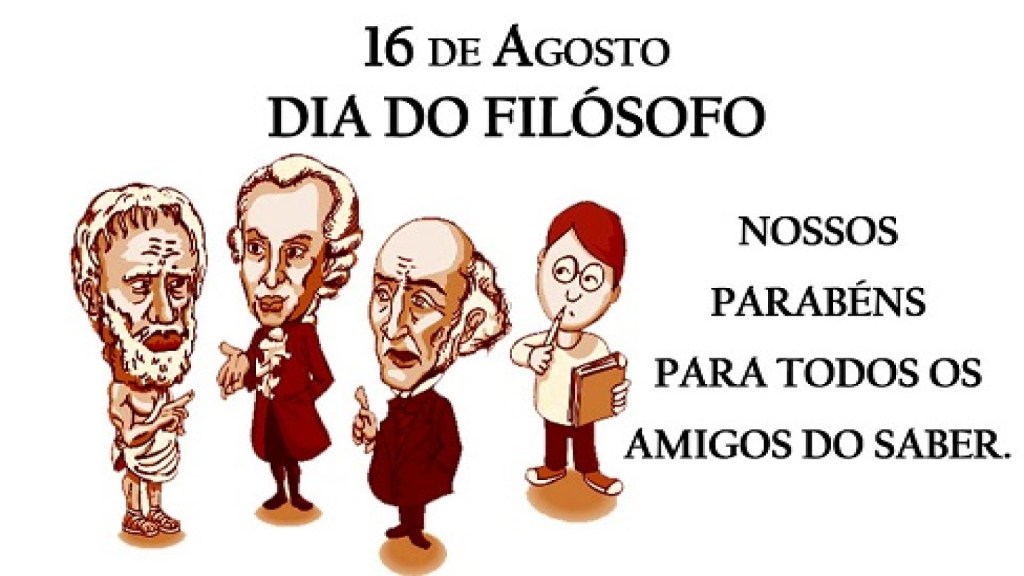 Dia do Filósofo é comemorado em 16 de&nbsp;agost