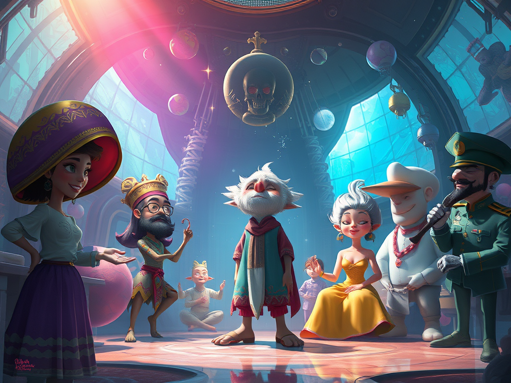 Pai Gyldomar no País das&nbsp;Maravilhas