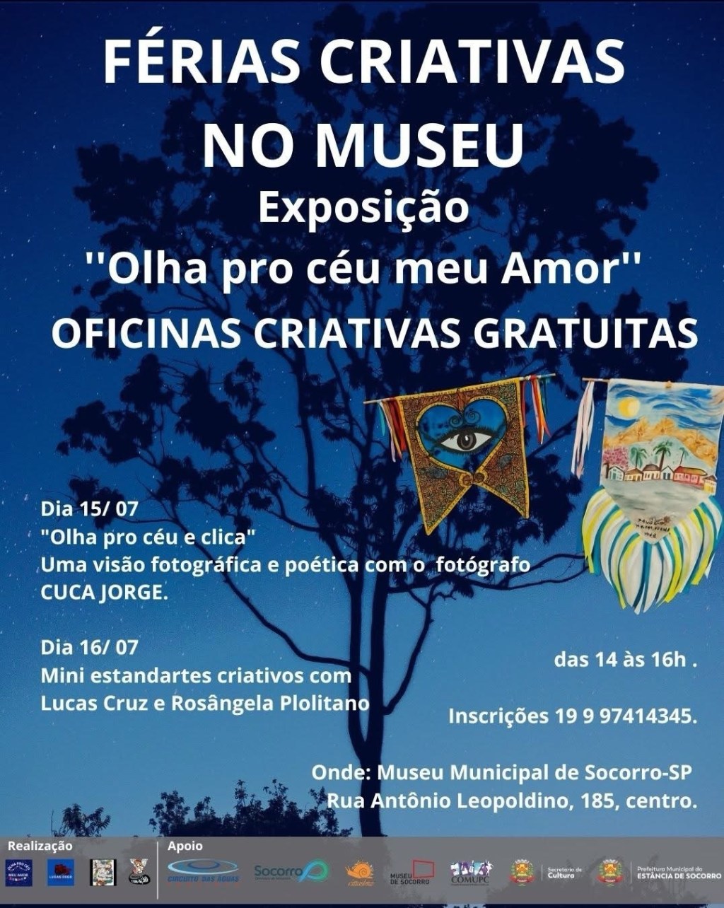 Férias criativas em&nbsp;Socorro