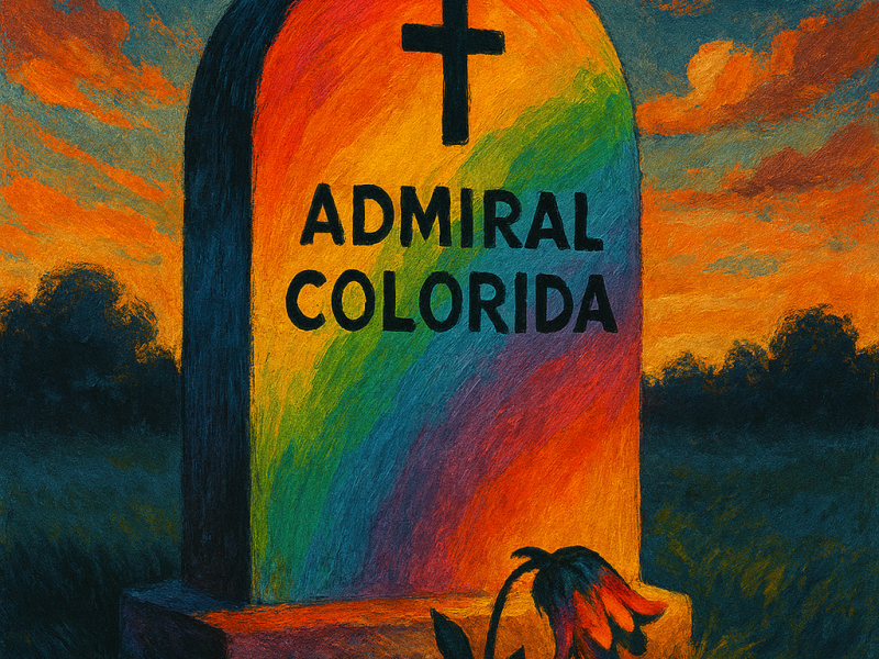 Morre a jovem Admiral&nbsp;Colorida